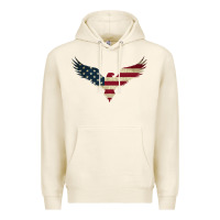 Tofu bald eagle  america Premium Hoodie - linhVisuals