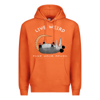 Carrot funny opossum possum tee live weird fake your death t shirt Premium Hoodie - linhVisuals