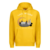 Lemon funny opossum possum tee live weird fake your death t shirt Premium Hoodie - linhVisuals