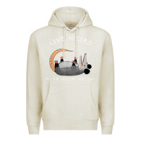Oatmeal Heather funny opossum possum tee live weird fake your death t shirt Premium Hoodie - linhVisuals