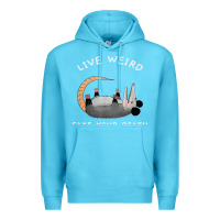 Funny Opossum Possum Tee Live Weird Fake Your Death T Shirt Premium Hoodie | Teevron