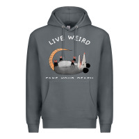 Rock funny opossum possum tee live weird fake your death t shirt Premium Hoodie - linhVisuals