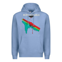 Colony Blue boys like girls [tb] Premium Hoodie - linhVisuals