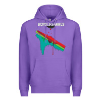 Purple boys like girls [tb] Premium Hoodie - linhVisuals