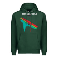 Sports Green boys like girls [tb] Premium Hoodie - linhVisuals