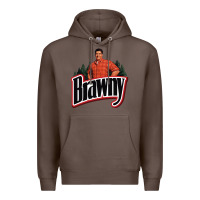 Coffee brawny paper towel guy Premium Hoodie - linhVisuals