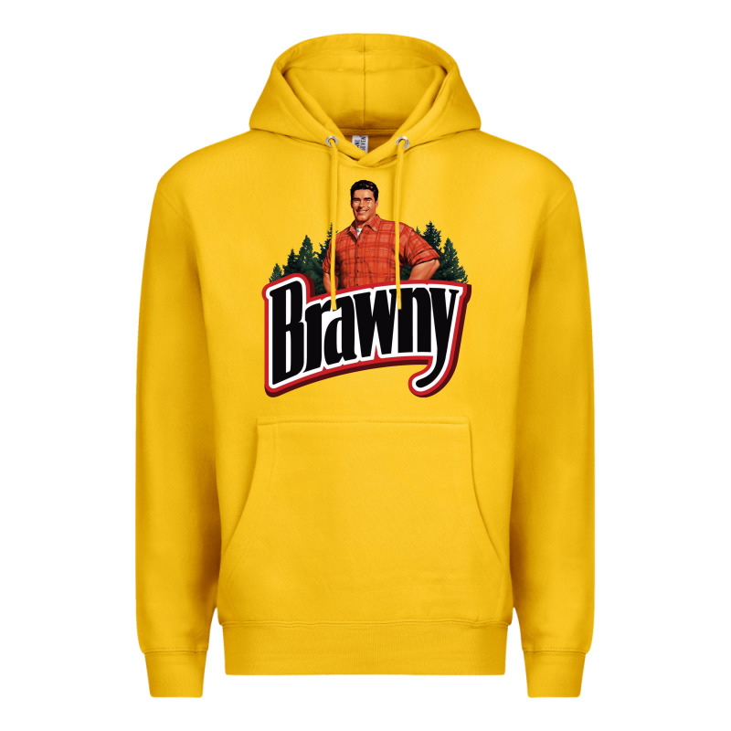 Brawny Paper Towel Guy Premium Hoodie by linhVisuals | Teevron