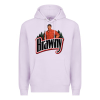 Lilac brawny paper towel guy Premium Hoodie - linhVisuals