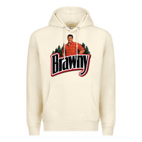 Sandshell brawny paper towel guy Premium Hoodie - linhVisuals