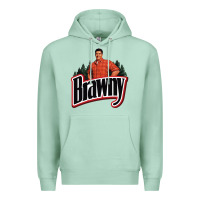 Seafoam brawny paper towel guy Premium Hoodie - linhVisuals