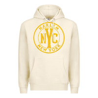 Tofu harlem new york nyc vintage sign distressed amber print t shirt Premium Hoodie - linhVisuals