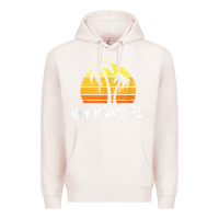 Pale Pink retro key west t shirt florida beach shirt Premium Hoodie - linhVisuals