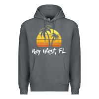 Rock retro key west t shirt florida beach shirt Premium Hoodie - linhVisuals