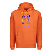 Carrot free throws or bows basketball baby gender reveal t shirt Premium Hoodie - linhVisuals