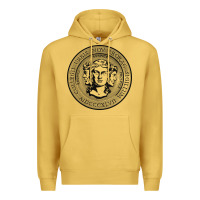 Antique Gold city college of new york seal Premium Hoodie - linhVisuals