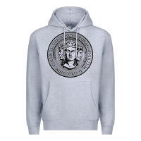 Heather Grey city college of new york seal Premium Hoodie - linhVisuals