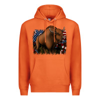 Carrot American Bison Premium Hoodie - Jasminsmagicworld