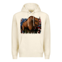 Tofu American Bison Premium Hoodie - Jasminsmagicworld