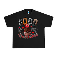 Black Food İs My Valentine Urban Heavy Tee - SublimationCraftShop