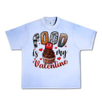 Grape Ice Food İs My Valentine Urban Heavy Tee - SublimationCraftShop