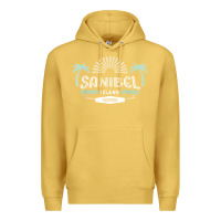 Antique Gold sanibel island retro style florida t shirt Premium Hoodie - linhVisuals