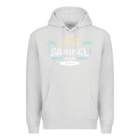 Dove Grey sanibel island retro style florida t shirt Premium Hoodie - linhVisuals