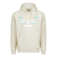 Oatmeal Heather sanibel island retro style florida t shirt Premium Hoodie - linhVisuals