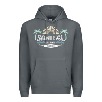 Rock sanibel island retro style florida t shirt Premium Hoodie - linhVisuals
