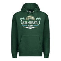 Sports Green sanibel island retro style florida t shirt Premium Hoodie - linhVisuals