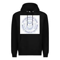 Black utmb seal Premium Hoodie - linhVisuals