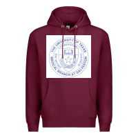 Burgundy utmb seal Premium Hoodie - linhVisuals