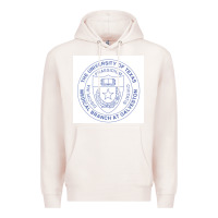 Pale Pink utmb seal Premium Hoodie - linhVisuals