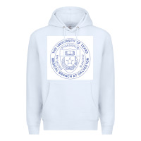 White utmb seal Premium Hoodie - linhVisuals
