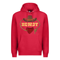 Cardinal howdy shirt western rodeo country cowboy texan t shirt Premium Hoodie - linhVisuals