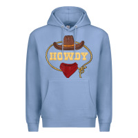 Colony Blue howdy shirt western rodeo country cowboy texan t shirt Premium Hoodie - linhVisuals