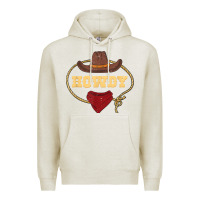 Oatmeal Heather howdy shirt western rodeo country cowboy texan t shirt Premium Hoodie - linhVisuals