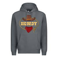Rock howdy shirt western rodeo country cowboy texan t shirt Premium Hoodie - linhVisuals