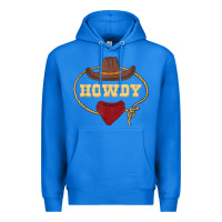 True Royal howdy shirt western rodeo country cowboy texan t shirt Premium Hoodie - linhVisuals