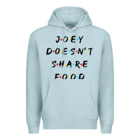 Blue Mist funny joey doesn't share food how you doin quoted friends t shirt Premium Hoodie - linhVisuals