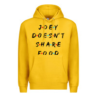 Lemon funny joey doesn't share food how you doin quoted friends t shirt Premium Hoodie - linhVisuals