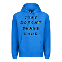 True Royal funny joey doesn't share food how you doin quoted friends t shirt Premium Hoodie - linhVisuals