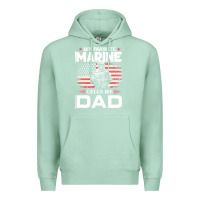 Seafoam my favorite marine calls me dad t  shirt father's day flag my favorite Premium Hoodie - linhVisuals