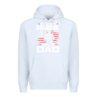 White my favorite marine calls me dad t  shirt father's day flag my favorite Premium Hoodie - linhVisuals