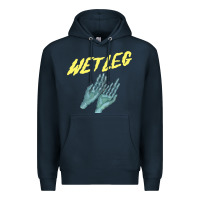 Navy wetleg merch Premium Hoodie - linhVisuals