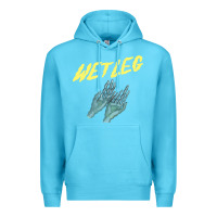 Ocean Blue wetleg merch Premium Hoodie - linhVisuals