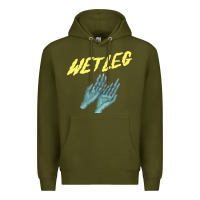 Army Green wetleg merch Premium Hoodie - linhVisuals