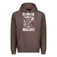 Coffee welding longsleeves t shirt florida fl american welder gifts Premium Hoodie - linhVisuals