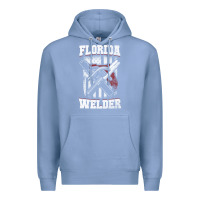 Colony Blue welding longsleeves t shirt florida fl american welder gifts Premium Hoodie - linhVisuals