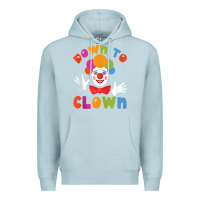 Blue Mist down to clown funny circus tank top Premium Hoodie - linhVisuals