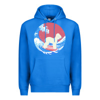 True Royal bedlington terrier t  shirt bedlington terrier gifts   ocean waves sur Premium Hoodie - linhVisuals